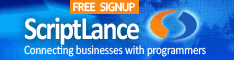 Thousands of programmers bid on your projects at ScriptLance.com